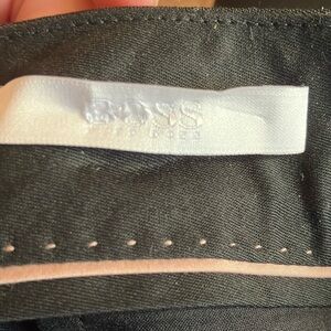 Boss Classic Black Fabric Trousers